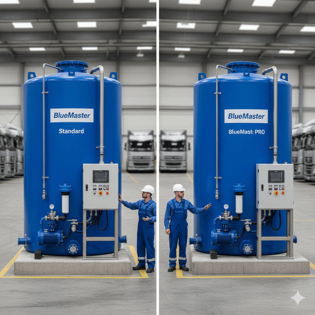 BlueMaster Standard vs PRO – różnice w wyposażeniu