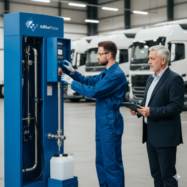 Legalizacja i kalibracja liczników w dystrybutorach AdBlue